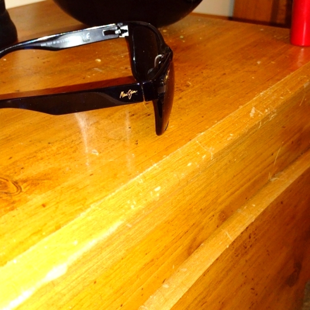 Authentic Maui Jim's sunglasses black frames